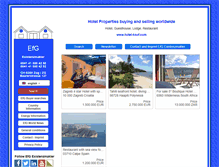Tablet Screenshot of hotel-kauf.com